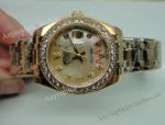 Copy Rolex Masterpiece Datejust Yellow Gold Diamond watch
